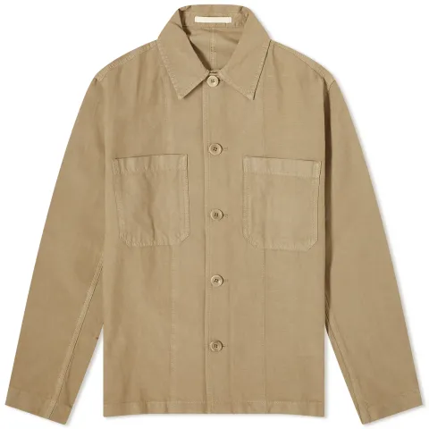 Tyge Cotton Linen Overshirt