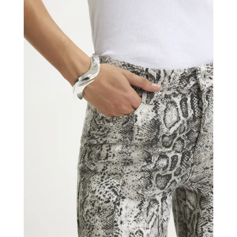 River Island Wave Clamp Bangle
