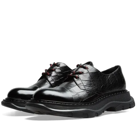 Oversized Sole Derby Shoe