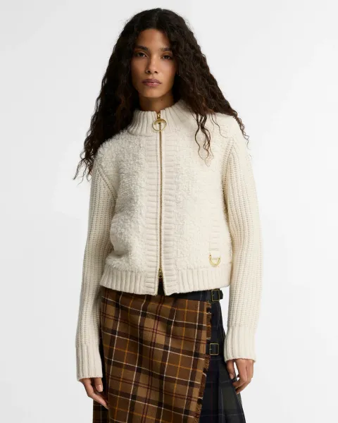 BARBOUR Hazelwood Zip-Through Jumper