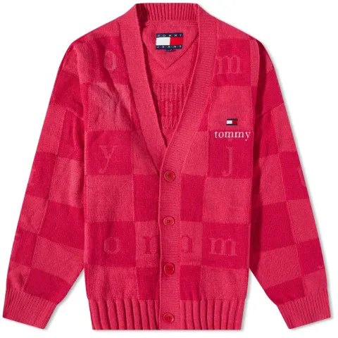 Checkerboard Cardigan