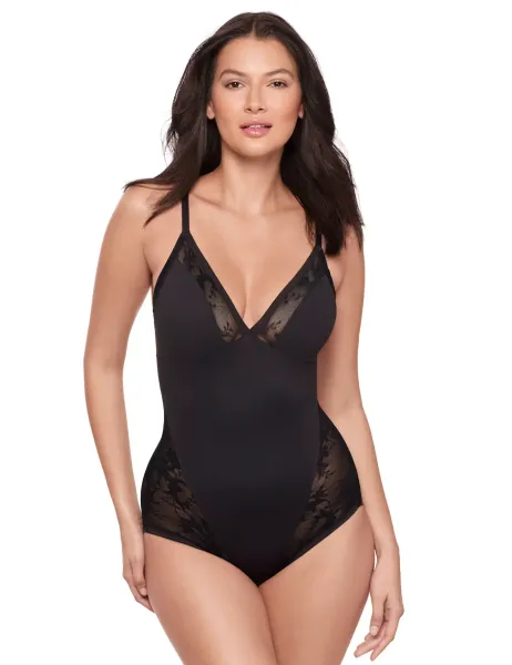 Miraclesuit Modern Romance Medium Control Shaping Body Black