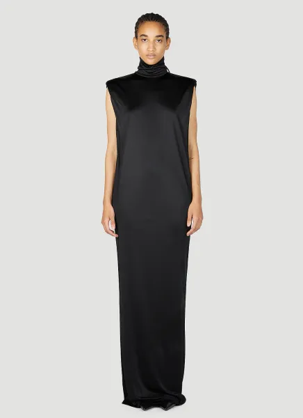 High Neck Maxi Dress