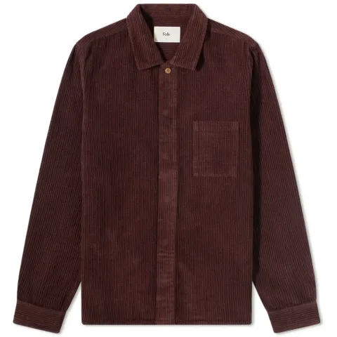 Corduroy Patch Shirt