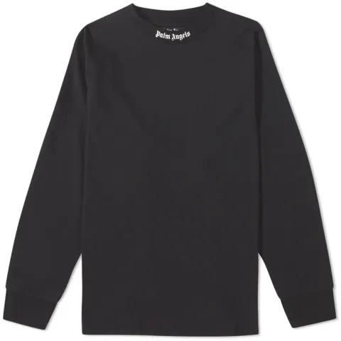 Long Sleeve Logo Mock Neck T-Shirt