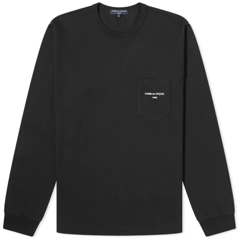 Pocket Logo Long Sleeve Tee
