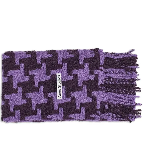 Vadik Houndstooth Scarf