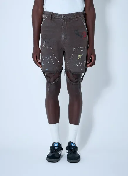Distressed Shorts
