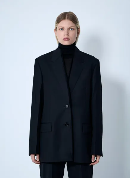 Raw Lapel Jacket