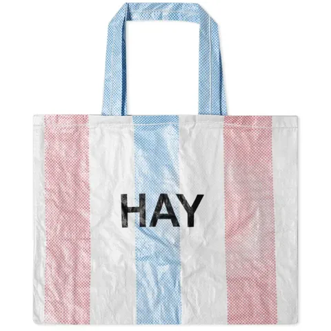 Recycled Candy Stripe Bag - Medium