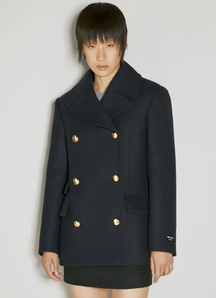 Double-Breasted Wool Jacket