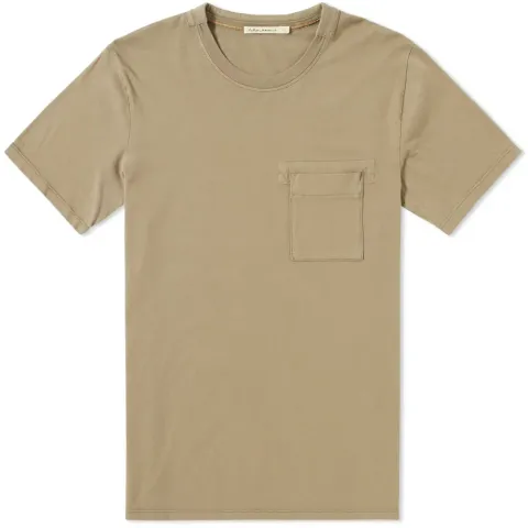 Nudie Anders Mended Pocket Tee