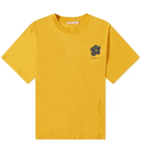 Black Daisy Logo T-Shirt