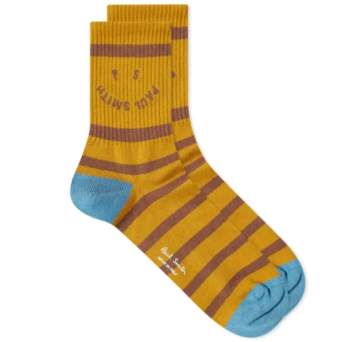 Stripey Happy Socks
