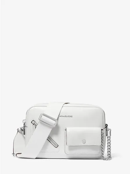 Bryant Medium Leather Camera Crossbody Bag With Card Case