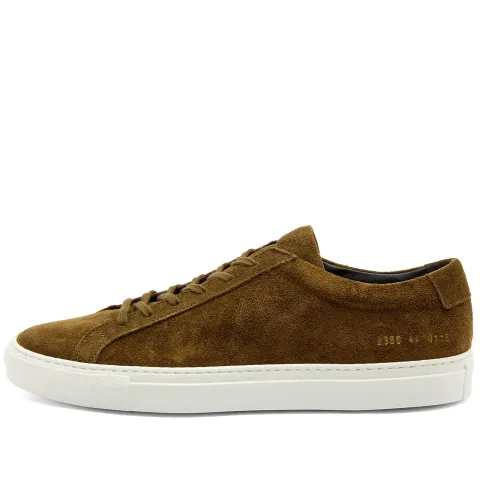 Achilles Low Waxed Suede