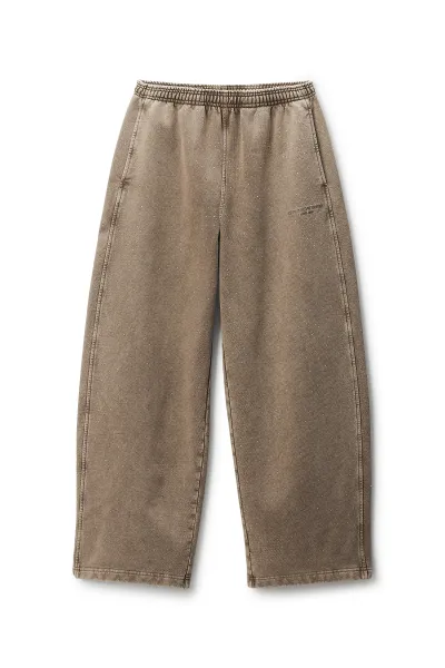 CRYSTAL HOTFIX MID-RISE OVERSIZED SWEATPANT