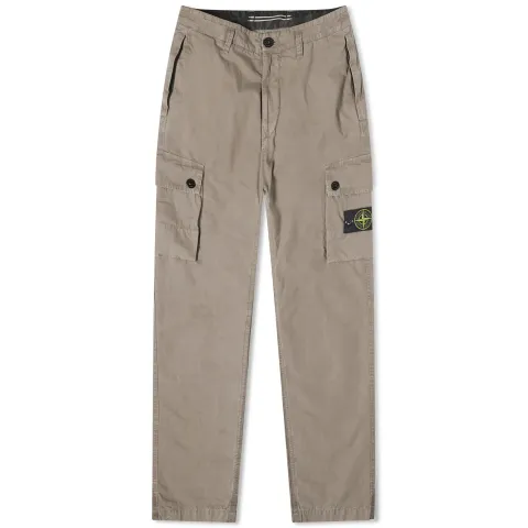 Brushed Cotton Canvas Cargo Pants