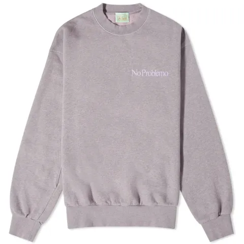 Overdyed Melange Mini Problemo Crew Sweat
