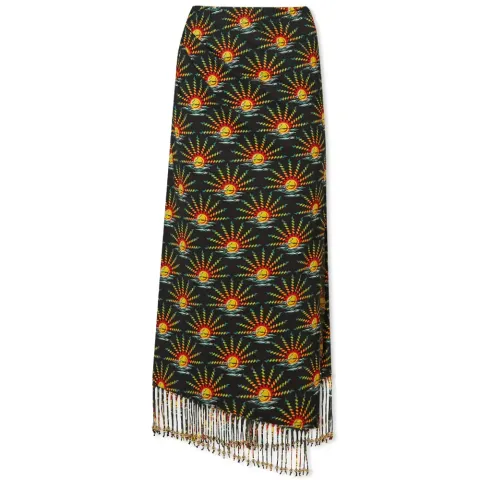 Longline Beaded Skirt