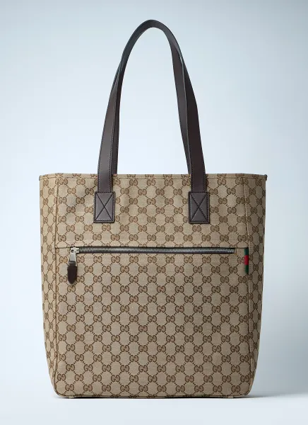 Medium GG Canvas Tote Bag