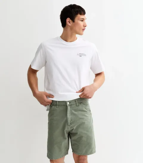 Men's Light Khaki Worker Shorts