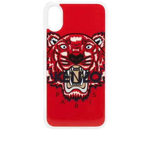 Silicone Tiger iPhone X Case
