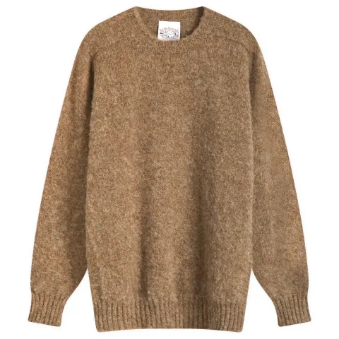 Jamieson's of Shetland Brushed Crew Knit