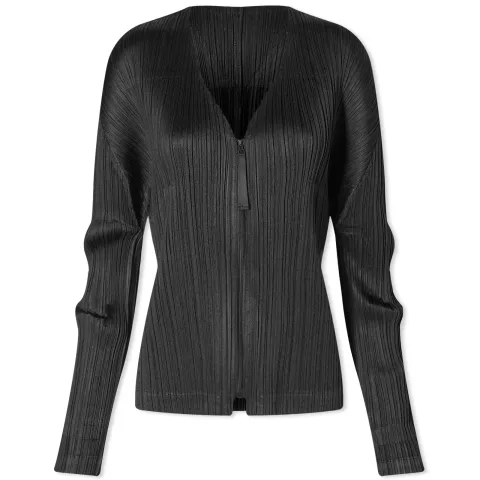Pleats Cardigan