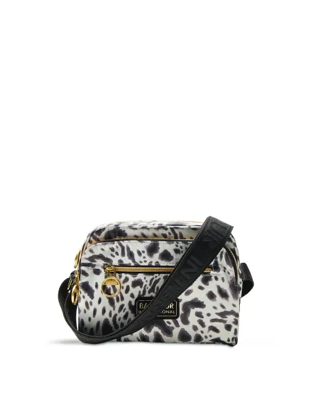 BARBOUR Boulevard Crossbody Bag Leopard Print