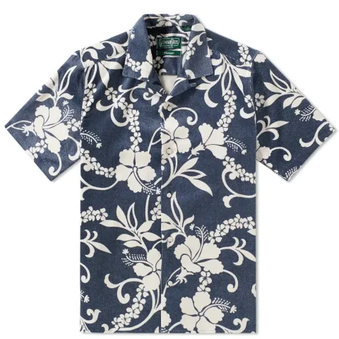 Short Sleeve Floral Bowling Shirt