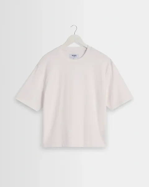 Mark - Off White Compact Cotton t-Shirt