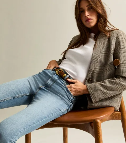 Women's Blue Lift & Shape Jenna Skinny Jeans