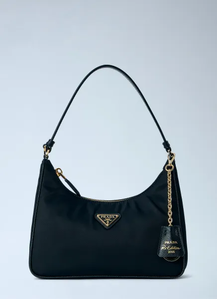Re-Edition 2005 Re-Nylon And Saffiano Mini Bag