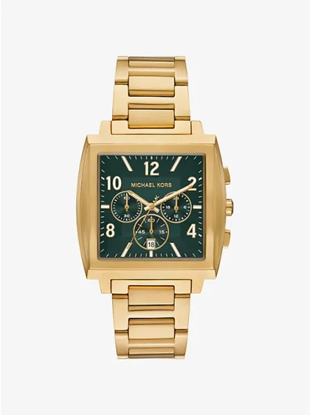 Oversized Rhys Gold-Tone Watch