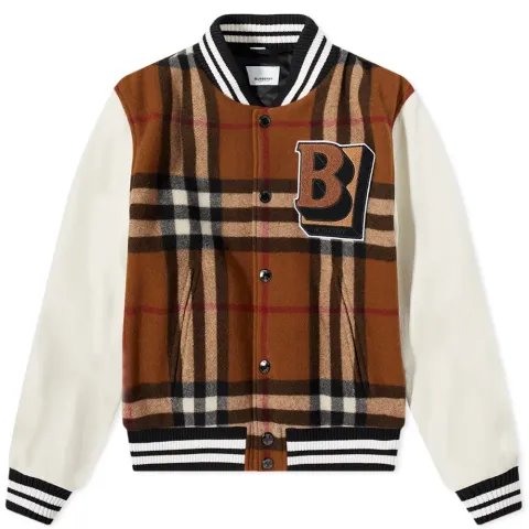 Felton Check Varsity Jacket