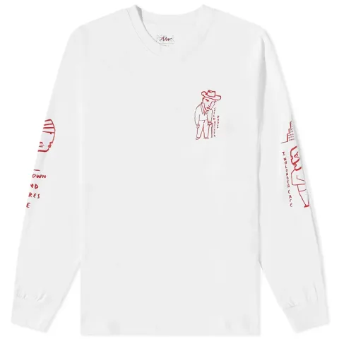 Polar Skate Co. Long Sleeve Seen Better Days T-Shirt