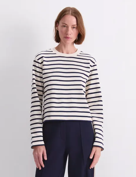 Sportscraft Pure Cotton Striped Top