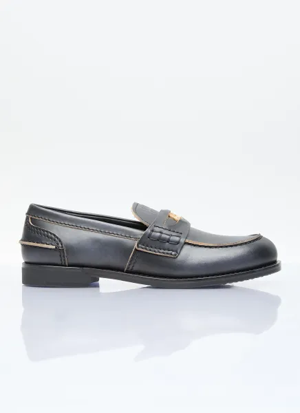 Leather Penny Loafers