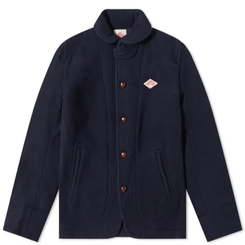Round Collared Wool Jacket