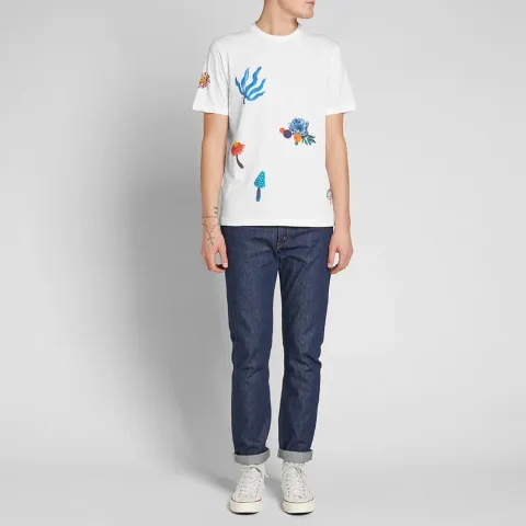 Wild Floral Print Tee