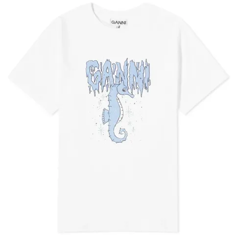 Basic Jersey Seahorse Relaxed T-Shirt