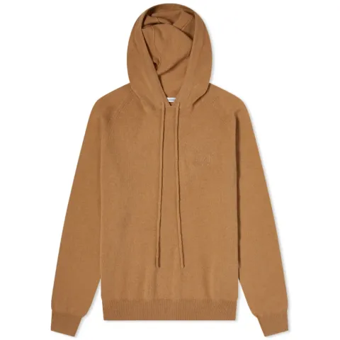 Caden Knitted Cashmere Hood Jumper