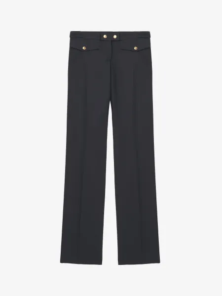 Straight Leg Trousers