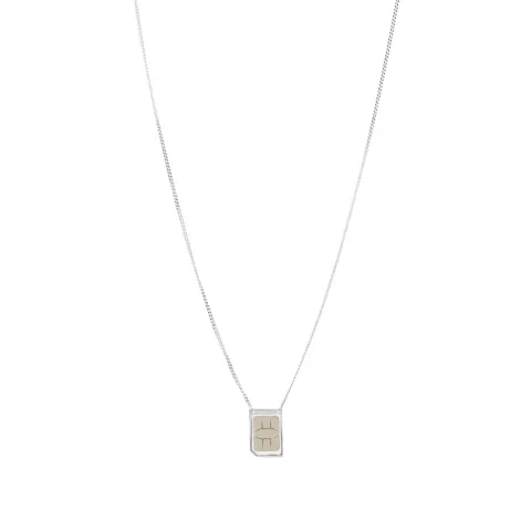 x Gab Bois Sim Card Pendant Necklace