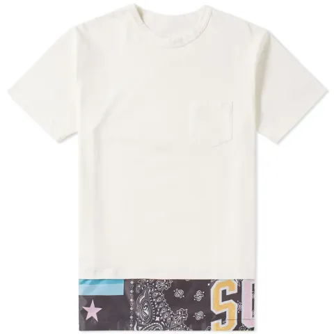 SOPHNET. Fake Layered Short Sleve Pocket Tee