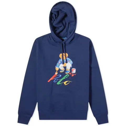 Painting Bear Hoodie