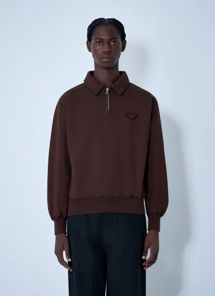Logo Motif Sweatshirt