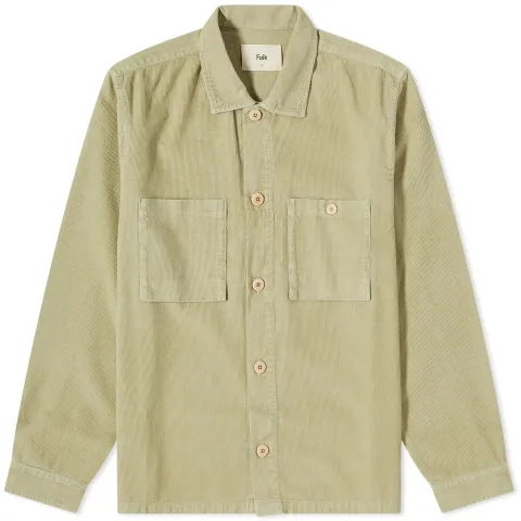 Microcheck Cord Shirt