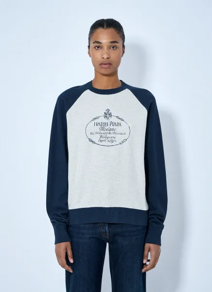 Cotton Crew-Neck Sweatshirt